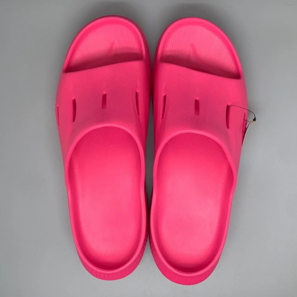 Hoka One Ora Pink Running Recovery Slide 3 Sandals Men’s Sz 13 Women's Sz 15 NWT